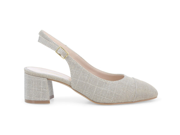 Melluso Slingback Elegante Comodo Estivo Tomaia Tessuto